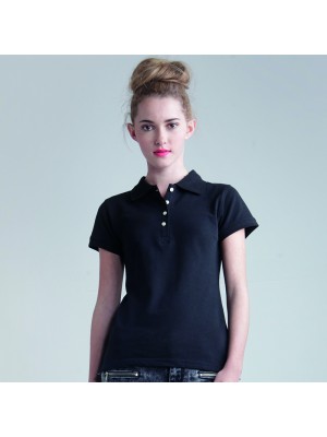 Plain Women's thick and thin polo shirt SF 200 GSM